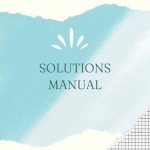 Solutions Manual